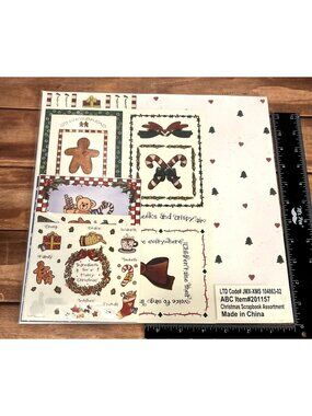 Christmas Scrapbook Assortment By Colorbok